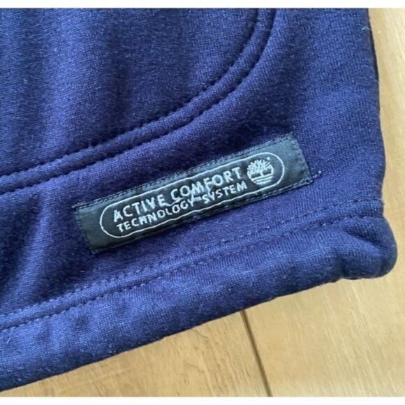 Timberland Active Comfort Lined Full Zip Jacket Mens Medium Blue Pockets - Picture 7 of 10